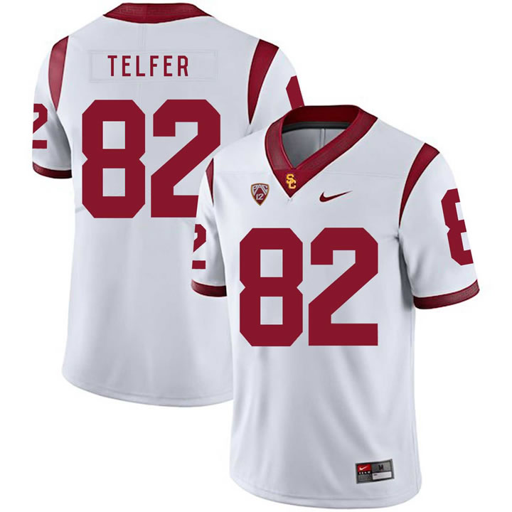 USC Trojans 82 Randall Telfer White College Football Jersey Dzhi,We sell and wholesale USC Trojans 82 Randall Telfer White College Football Jersey Dzhi on line form chian!